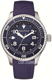 Nautica Nst Niebieski/Guma Ø43 mm A19528G