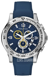 Nautica Chronograph Niebieski/Guma Ø46 mm A19602G