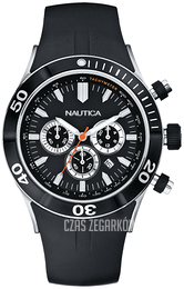 Nautica Nsr Czarny/Guma Ø44 mm A23001G
