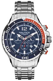 Nautica NST Niebieski/Stal Ø48 mm A26535G