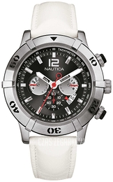 Nautica Ncs Czarny/Skóra Ø46 mm A30025G