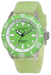 Nautica NSR Zielony/Guma Ø44 mm N09605G