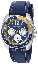 Nautica Multifunction Niebieski/Żywica z tworzywa sztucznego Ø39 mm N09915G