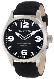Nautica BFD 102 Czarny/Skóra Ø44 mm N11556G