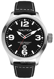 Nautica BFD 101 Czarny/Skóra Ø50 mm N12561G