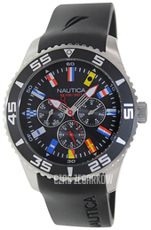 Nautica NST Czarny/Guma Ø44 mm N12626G