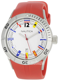 Nautica NSR Biały/Żywica z tworzywa sztucznego Ø44 mm N13526G