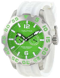 Nautica BFD 100 Zielony/Żywica z tworzywa sztucznego Ø46 mm N16617G