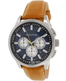 Nautica NCT Niebieski/Skóra Ø44 mm N16695G
