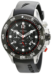 Nautica NST Czarny/Żywica z tworzywa sztucznego Ø54 mm N17526G