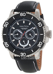 Nautica NST Czarny/Skóra Ø46 mm N17602G