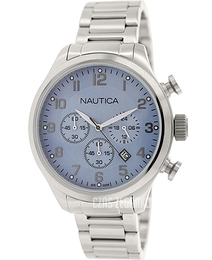 Nautica BFD 101 Niebieski/Stal Ø44 mm N17647G