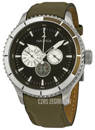 Nautica Multifunction Czarny/Skóra Ø50 mm N18660G