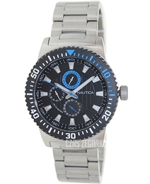 Nautica NST Czarny/Stal Ø43 mm N18679G