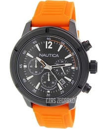 Nautica Chronograph Czarny/Guma Ø46 mm N18710G