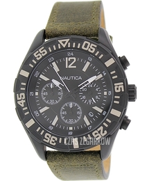 Nautica NST Czarny/Skóra Ø45 mm N18719G