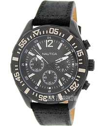 Nautica NST Czarny/Skóra Ø45 mm N18721G