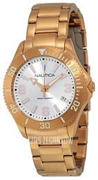 Nautica Srebrny/Stal w kolorze różowego złota Ø36 mm N19571M
