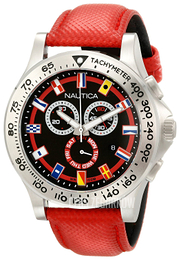 Nautica NST Czarny/Skóra Ø47 mm N19596G