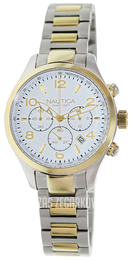 Nautica BFD 101 Biały/Stal Ø36 mm N20060G