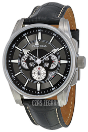 Nautica Multifunction Szary/Skóra Ø45 mm N21518G