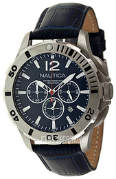 Nautica BFD 101 Niebieski/Skóra Ø44 mm N21527G