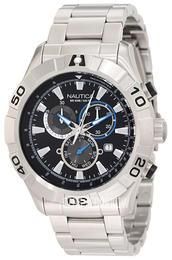 Nautica NST Czarny/Stal Ø47 mm N21529G