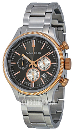 Nautica Chronograph Czarny/Stal Ø44 mm N22633G