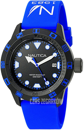 Nautica Czarny/Guma Ø44 mm NAD10080G