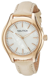 Nautica NCT Biały/Skóra Ø36 mm NAD12000M