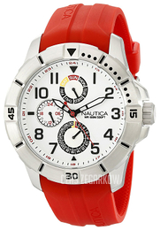 Nautica NSR Biały/Guma Ø47 mm NAD12506G