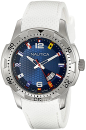 Nautica Niebieski/Guma Ø43 mm NAD13514G