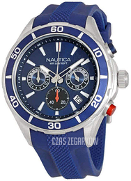 Nautica Nst Niebieski/Guma Ø46 mm NAD13548G