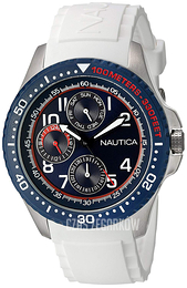 Nautica Nsr Niebieski/Guma Ø44 mm NAD14533G