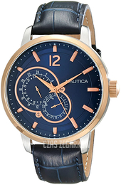 Nautica Niebieski/Skóra Ø44 mm NAD16501G