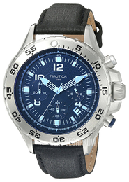 Nautica NST Niebieski/Skóra Ø50 mm NAD19536G