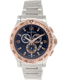 Nautica NST Niebieski/Stal Ø45 mm NAD22503G
