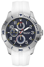 Nautica Multifunction Niebieski/Guma Ø47 mm NAI12514G