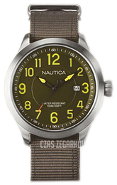 Nautica Dress Zielony/Stal Ø46 mm NAI12525G