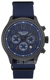 Nautica Chronograph Niebieski/Stal Ø45 mm NAI16513G
