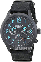Nautica Czarny/Tkanina Ø41 mm NAI16514G