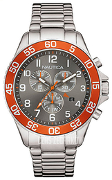 Nautica Chronograph Szary/Stal Ø45 mm NAI17511G