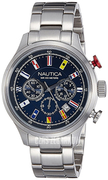 Nautica Nct Niebieski/Stal Ø44 mm NAI17516G