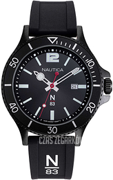 Nautica Czarny/Guma Ø43 mm NAPABS908
