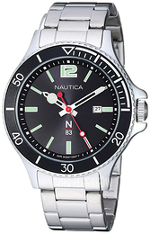 Nautica Czarny/Stal Ø43 mm NAPABS910