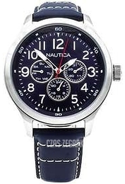Nautica Niebieski/Skóra Ø43 mm NAPB01001