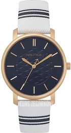 Nautica Niebieski/Skóra Ø37 mm NAPCGS006