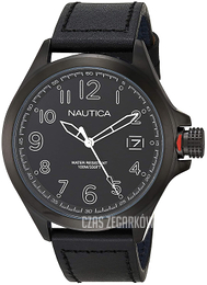Nautica Czarny/Skóra Ø46 mm NAPGLP004