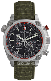 Nautica Czarny/Skóra Ø47 mm NAPMLR001