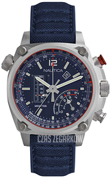 Nautica Niebieski/Skóra Ø47 mm NAPMLR002